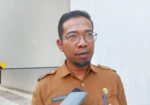 Kadis PUPR Banten Arlan Marzan memberikan keterangan pers wawancara mengenai Program Bang Andra