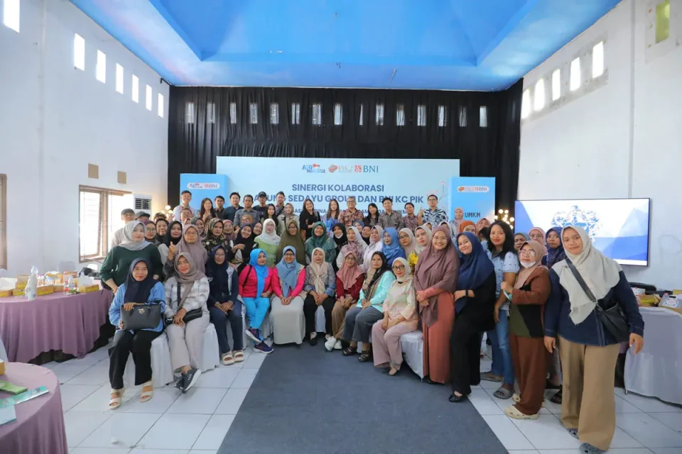 Acara sinergi kolaborasi Agung Sedayu Group dan BNI KC PIK untuk kenyamanan berusaha pelaku usaha dan UMKM di PIK 2